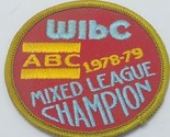 Vintage Embroidered Patch - WIBC 1978-79 Mixed League Champion patch - U... - £5.45 GBP