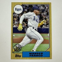 2022 Topps Series 2 Wander Franco RC Rookie 1987 35th Anniversary Insert #87TB-1 - £2.24 GBP