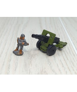 Matchbox Field Gun Lesney England + Grenadier 2004h Spiking Metal mini f... - $14.84