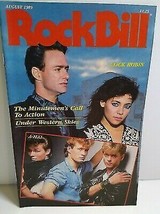 RockBill Magazine Cock Robin A-Ha Sting Minutemen Live Aid MTV Aug 1985 New Wave - £20.47 GBP
