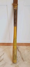 Hillerich &amp; Bradsby Co. Louisville Kentucky Baseball Bat Yellow Kmart Te... - $34.45