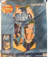 New In Package Phineas And Ferb Vintage Birthday Centerpiece Party - $309.25 MXN