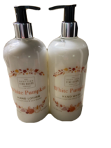 SCOTTISH FINE SOAPS HAND WASH &amp; LOTION WHITE PUMPKIN 17.5 FL.OZ 500ML LOT 2 - $35.63
