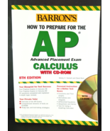 Barron&#39;s HOW TO PREPARE FOR THE AP CALCULUS ADVANCED PLACEMENT EXAM with... - $12.89 CAD