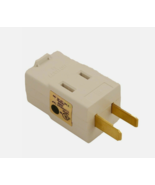 Leviton 531-I Non-Grounding Cube Adapter  125V  15A 3 Outlet Ivory 1 Pac... - $1,332.99 MXN