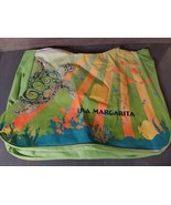 Isla Margarita Canvas Sea Turtles Travel Tote Beach Bag Large Sequins 19... - $23.17