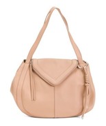 NEW VINCE CAMUTO BEIGE LEATHER LARGE TOTE HANDBAG $229 - £127.42 GBP