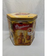 **EMPTY TIN ** Bauducco Panettone Octogon Tin 9&quot; X 8&quot; X 8&quot; - $27.15 CAD