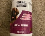 GNC Pet Advanced Dog Hip &amp; Joint Dog Supplements 90 Ct Soft Chew Dog 03/... - £33.85 GBP