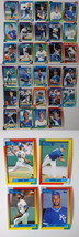 1990 Topps Kansas City Royals Team Set of 33 Baseball Cards W/Traded - £3.13 GBP