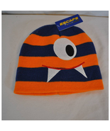 Escape by Polar Extreme Monster Face Kid's Knit Cap Orange/Blue - NWT - $9.90