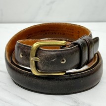 Coach Vintage Glove Tanned Cowhide Leather Belt Size 36 Mens Made in USA - £31.28 GBP