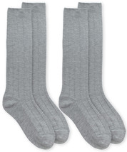 Jefferies Socks Womens Bamboo Knit Rib Pattern Knee High Tall Socks 2 Pair Pack - £10.26 GBP