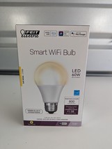 Feit Electric 60W A19 Alexa Google LED Smart WiFi Bulb 1pk - $10.35