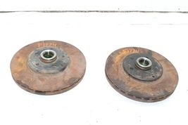 01-04 MERCEDES-BENZ SLK320 Front Left And Right Rotors F1774 image 8