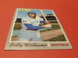 1970  TOPPS   BILLY  WILLIAMS  #170  CUBS  BASEBALL   NM /  MINT  OR  BE... - $74.99