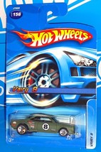 Hot Wheels 2006 Mainline #156 Vairy 8 Flat Green w/ 5SPs Chevy Corvair - $6.00