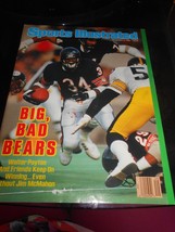 Men&#39;s Rare Sports illustrated Big Bad Bears Walter Payton December 8, 1986  - £14.57 GBP