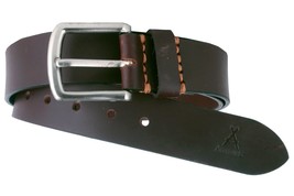 1.5&quot; Wide Mens Women Genuine Leather Dress Casual Belt Brown 12CA006BR - $402.25 MXN