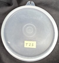 T23 Tupperware Replacement Round Container Lid - Clear/Colorless - 4&quot; - £3.97 GBP