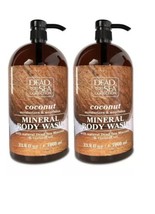 Dead Sea Collection Coconut Oil Moisture Mineral Body Wash. 33.8 Fl Oz. 2 PACK - $27.00