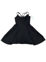 NEW Abound x Nordstrom | Black Spaghetti Strap Swing Dress Pockets Size ... - $15.00