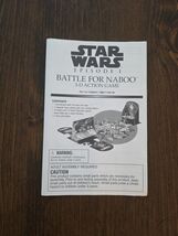 Star Wars Episode 1 Battle for Naboo 3-D Action Board Game Replacement P... - €5,95 EUR