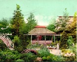 Vintage Cartolina 1908 Giapponese Tè Giardino Dorato Gate Park, San Fran... - $11.23