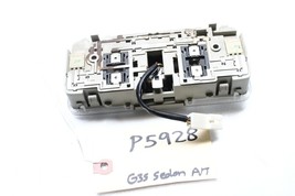2003-2006 INFINITI G35 SEDAN OVERHEAD DOME LIGHT ASSEMBLY P5928 image 8