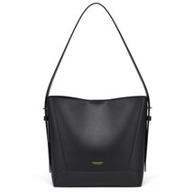 Cnoles Handbags Shoulder Bags Brand Designer Genuine Leather Cowhide Bucket Bag  - £110.00 GBP
