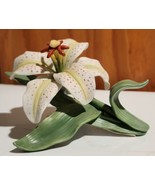 LENOX AURATUM DAY LILY Garden Flower sculpture -- -- -- --  - $1,096.87 MXN