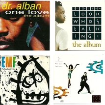 Lot of 4 CDs Dr. Alban EMF C+C Music Factory - No Cases - £2.34 GBP