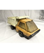 VINTAGE Toy Dump Truck STRUCTO STEEL 11&quot; PRESS STEEL YELLOW - £19.49 GBP
