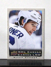 2020-21 Ud Tim Horton&#39;s Nhl Canvas Mitch Marner C-12 Hockey Card Maple Leafs - £2.29 GBP