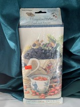 Imperial Marjolein Bastin Prepasted Wallpaper Border 5 yd x 9” Fruit NEW... - $10.00