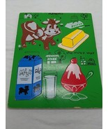 Playskool From The Cow Children&#39;s 4 Piece Wooden Puzzle 155-25 - $13.74 CAD