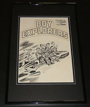 Boy Explorers Framed 11x17 Photo Display Official Repro Jack Kirby - $49.49