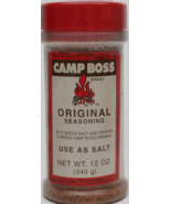 Camp Boss Original Seasoning - 16 oz. - Use as a Flavorful Salt Substitute - £15.92 GBP