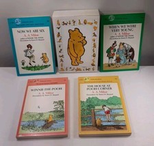 Vintage 1975 - 4 Books Box Set - A Treasury Of Winnie The Pooh Paperbacks NICE! - £9.39 GBP