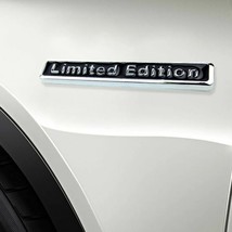 3D Plating Limited Edition Logo Car Rear Fender Trunk Sticker Emblem Black Car - £48.40 GBP