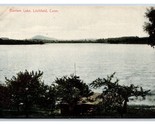 Bantam Lake View Litchfield Connecticut CT UNP DB Postcard G17 - $8.08