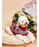 2 leg pet dog clothes cat puppy coat winter Christmas Sweater Warm And W... - £5.95 GBP+
