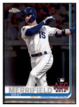 2019 Topps Chrome Update
  Edition Whit Merrifield   ASG Kansas
  City Royals Ba - £2.35 GBP