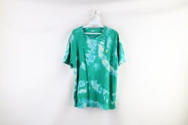 Vintage Ralph Lauren Mens Medium Acid Wash Short Sleeve T-Shirt Green Cotton - £23.33 GBP