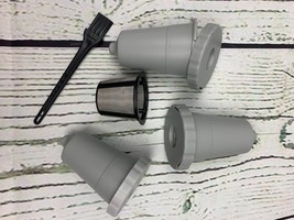 Reusable K Cups For Keurig 1.0 Brewers Universal Fit For B30 B40 B50 B60 B70 - £11.57 GBP