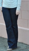 Ann Taylor Loft Women&#39;s Jeans Dark Wash Flared Leg Jeans Size 6 NWOT - $28.71