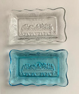 Vintage 6&quot; Glass Last Supper Tray/Dish - $9.60