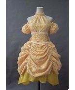 Ohsama Sentai King-Ohger Himeno Ran Cosplay Costume Halloween Yellow Cos... - $137.45 CAD