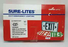 Sure-Lites UXUKWH LED Exit/Emergency Lighting Accessory 2 Sided Conversi... - £7.21 GBP