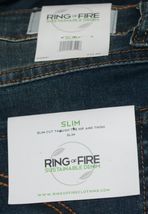 Ring Of Fire RBB0935 Rustic Dark Blue Wash Jeans Slim 20 image 9